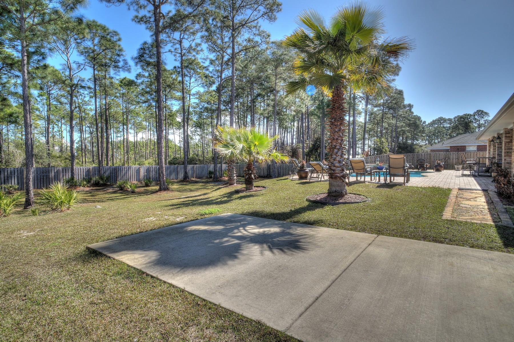 588 East Shipwreck Road Santa Rosa Beach, FL 32459 - Photo 26 of 29 a view of a park with of trees