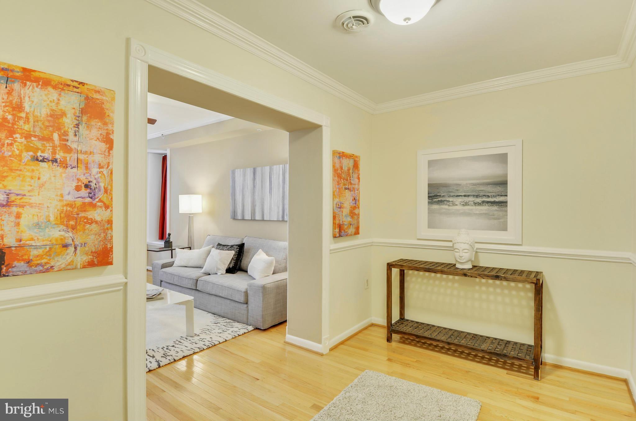 2633 Adams Mill Road Northwest, Unit 204 Washington, DC 20009 - Photo 4 of 21 Generous Walk-in Foyer