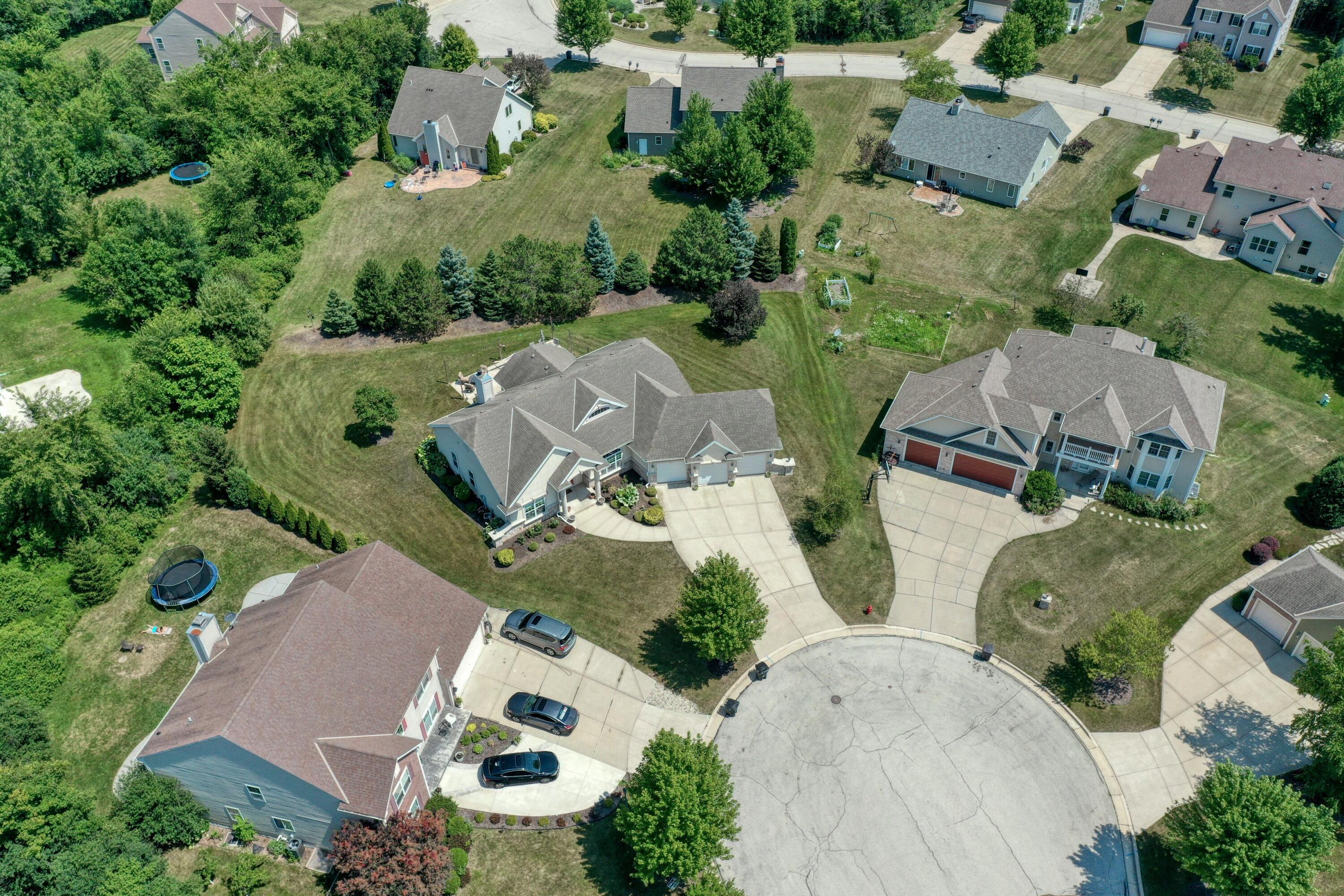 6958 South Craig Court Franklin, WI 53132 - Photo 58 of 61 Aerial