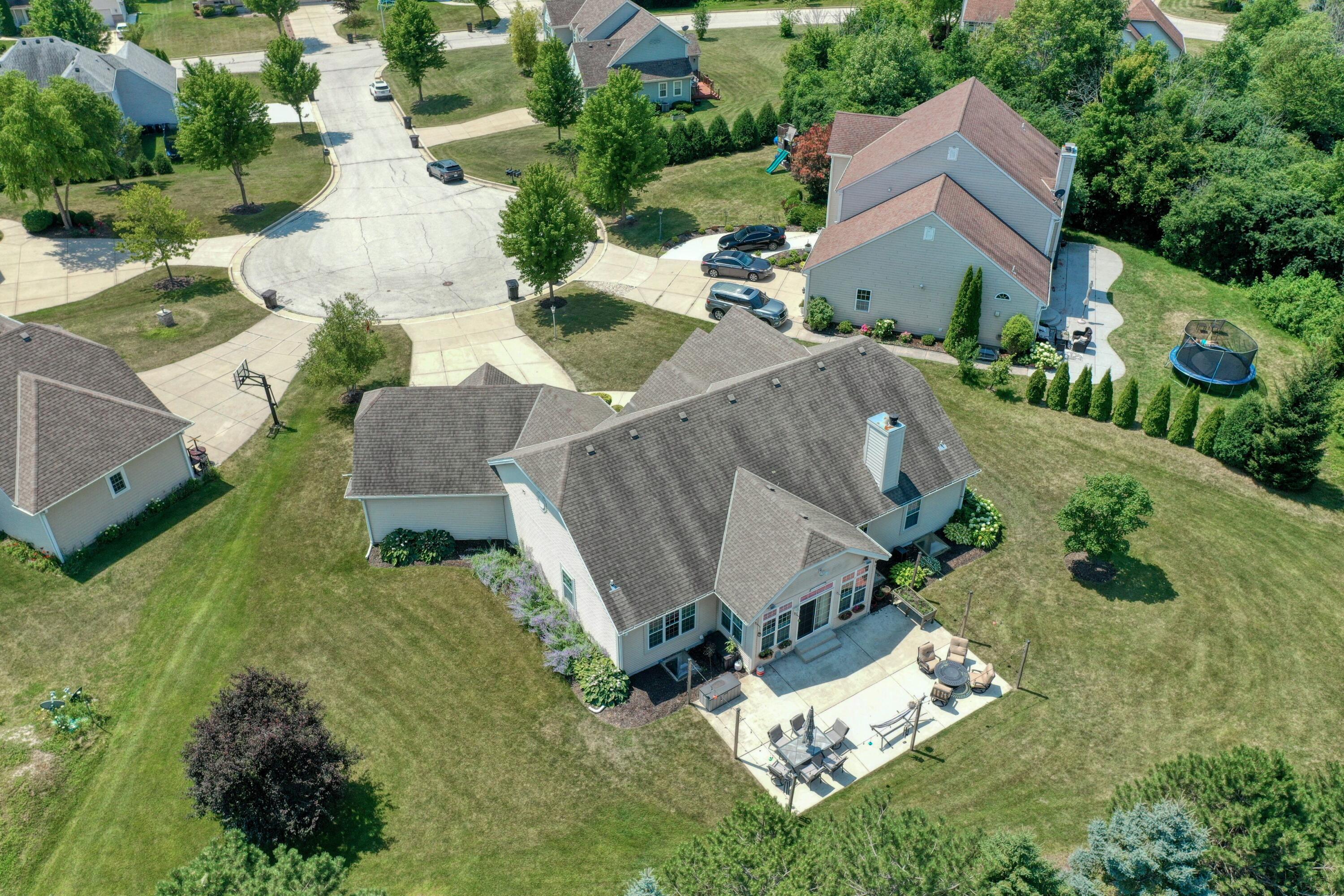 6958 South Craig Court Franklin, WI 53132 - Photo 61 of 61 Aerial