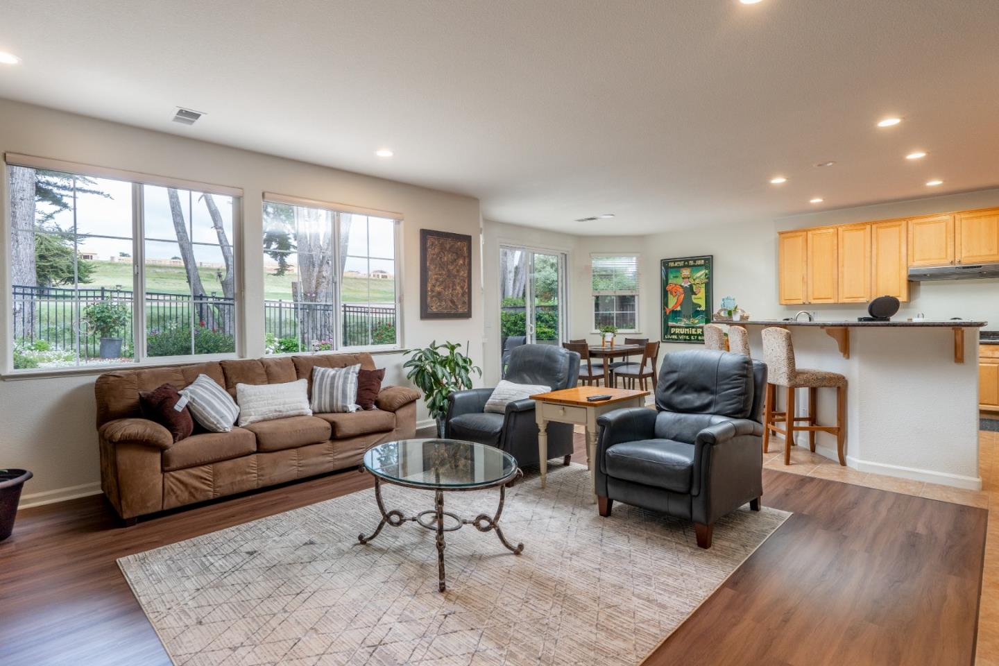 4190 Peninsula Point Drive Seaside, CA 93955 - Photo 9 of 30 a living room with furniture and a large window