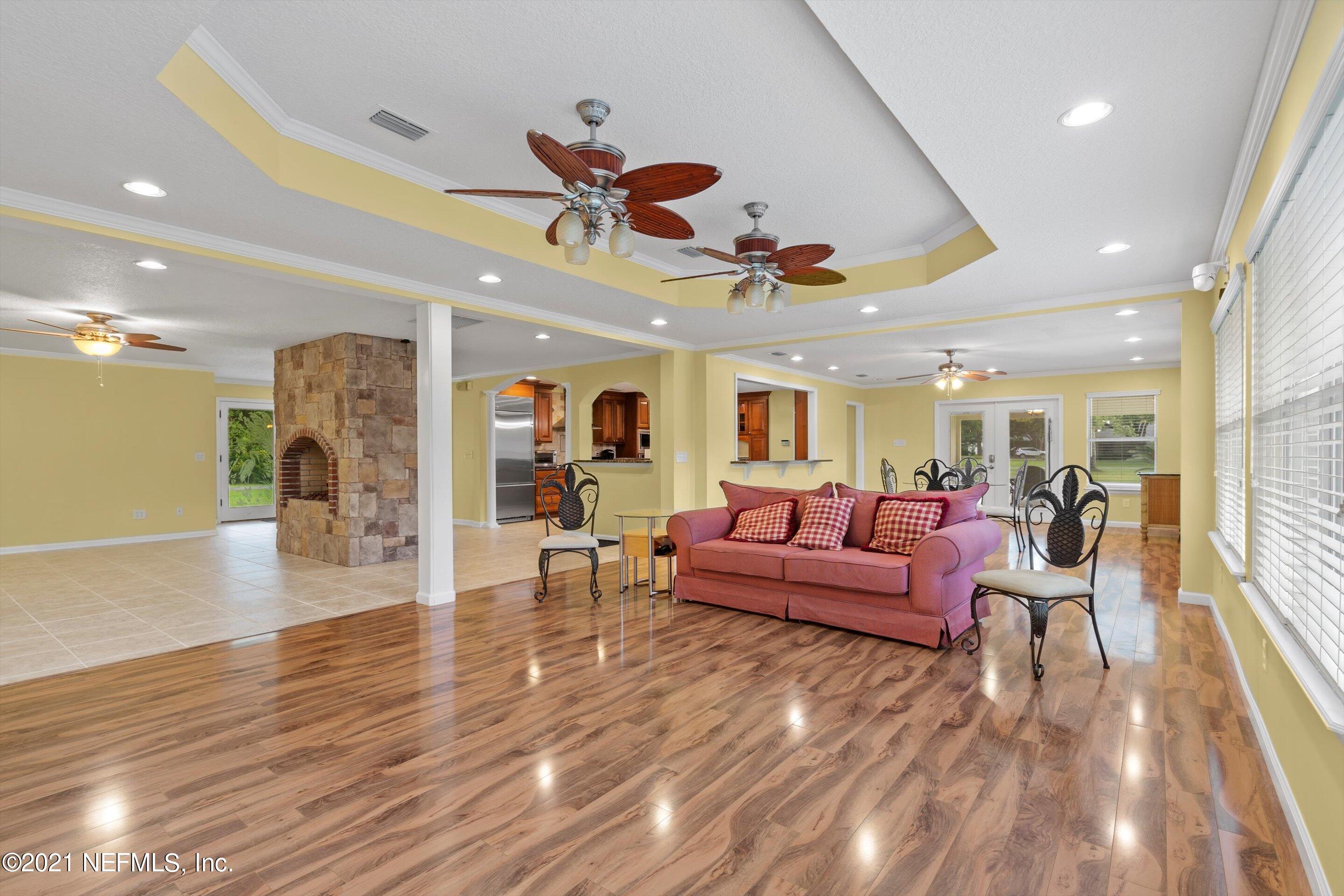 241 Holly Knowe Road Fleming Island, FL 32003 - Photo 6 of 28 Living Room to Kitchen
