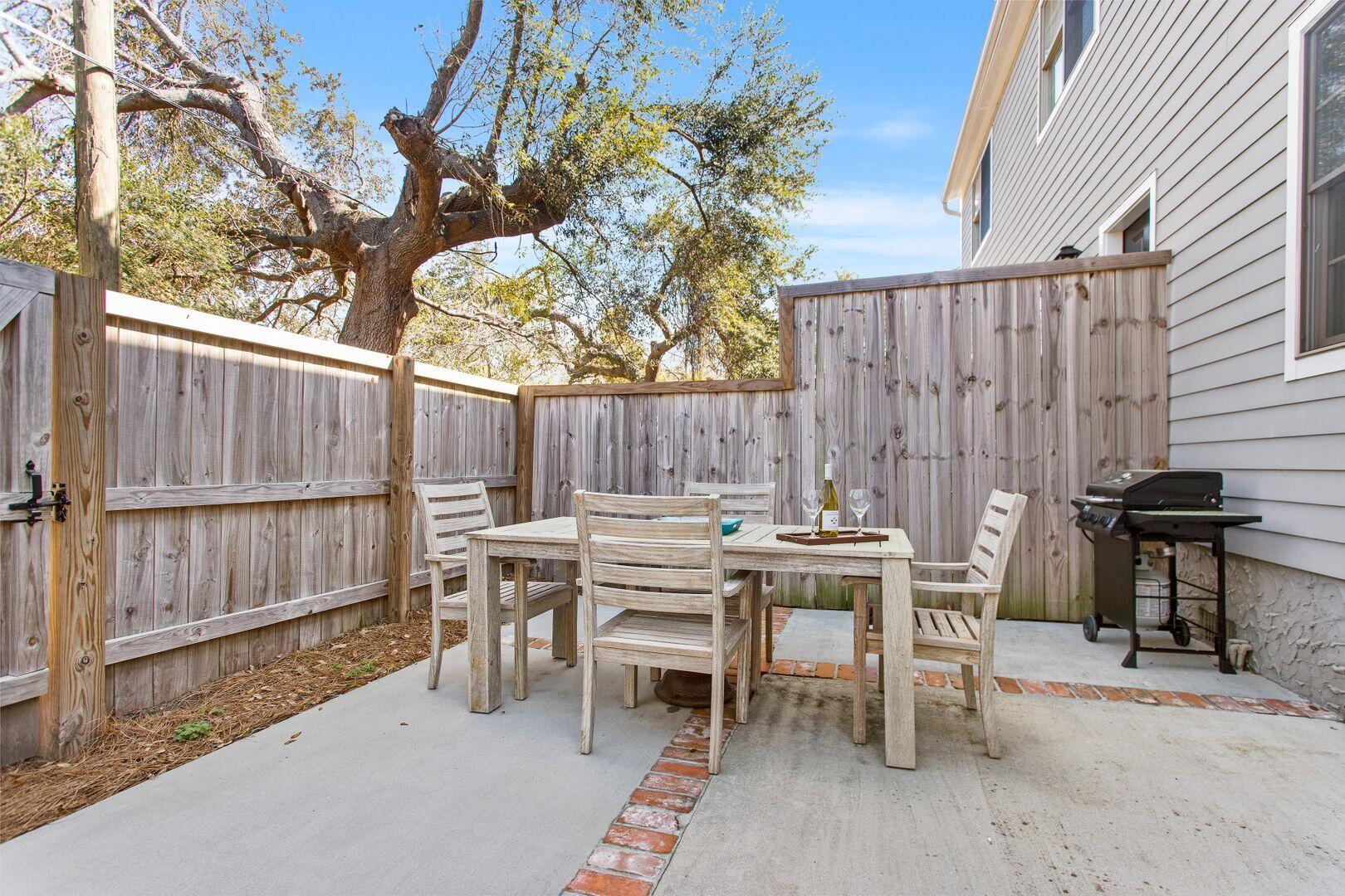 979 Bay Tree Circle, Unit 102 Mount Pleasant, SC 29464 - Photo 12 of 14 Fenced rear patio