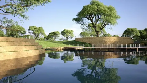 a view of a balcony with floor to ceiling plants and wooden fence