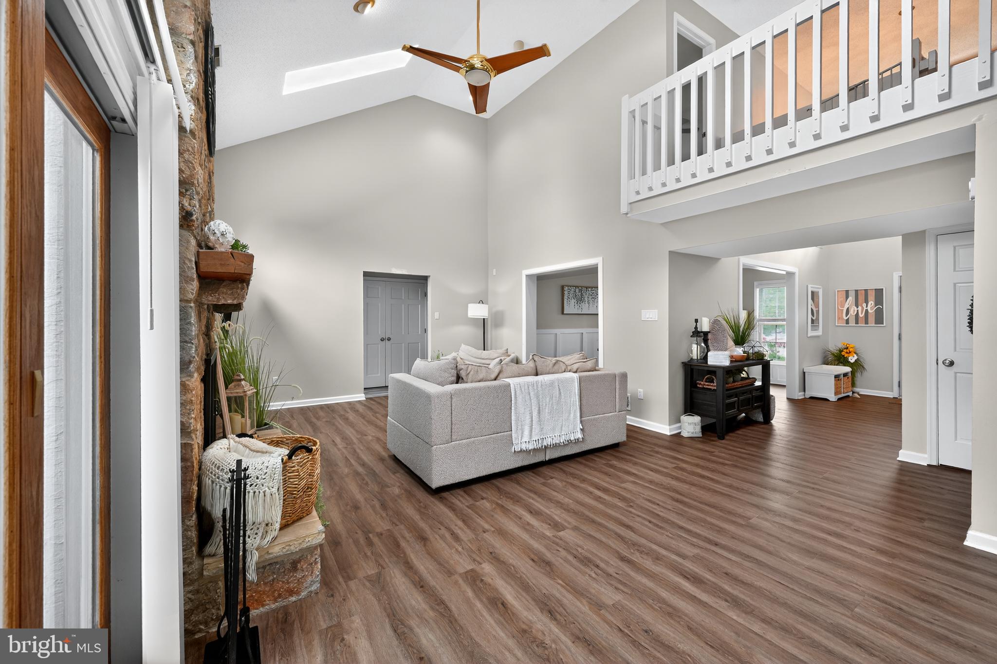 1656 South Ash Circle Jamison, PA 18929 - Photo 14 of 30 a living room with furniture and a wooden floor