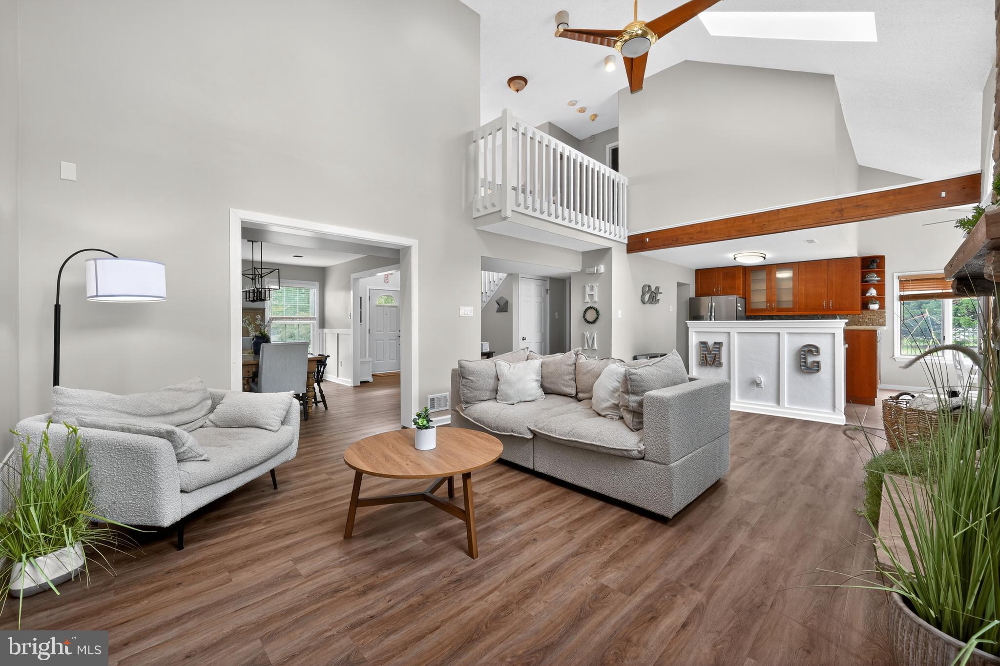 1656 South Ash Circle Jamison, PA 18929 - Photo 10 of 30 a living room with furniture and wooden floor