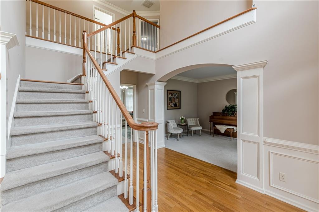 700 James Madison Drive South Fulton, GA 30331 - Photo 8 of 57 a view of entryway and hall with wooden floor
