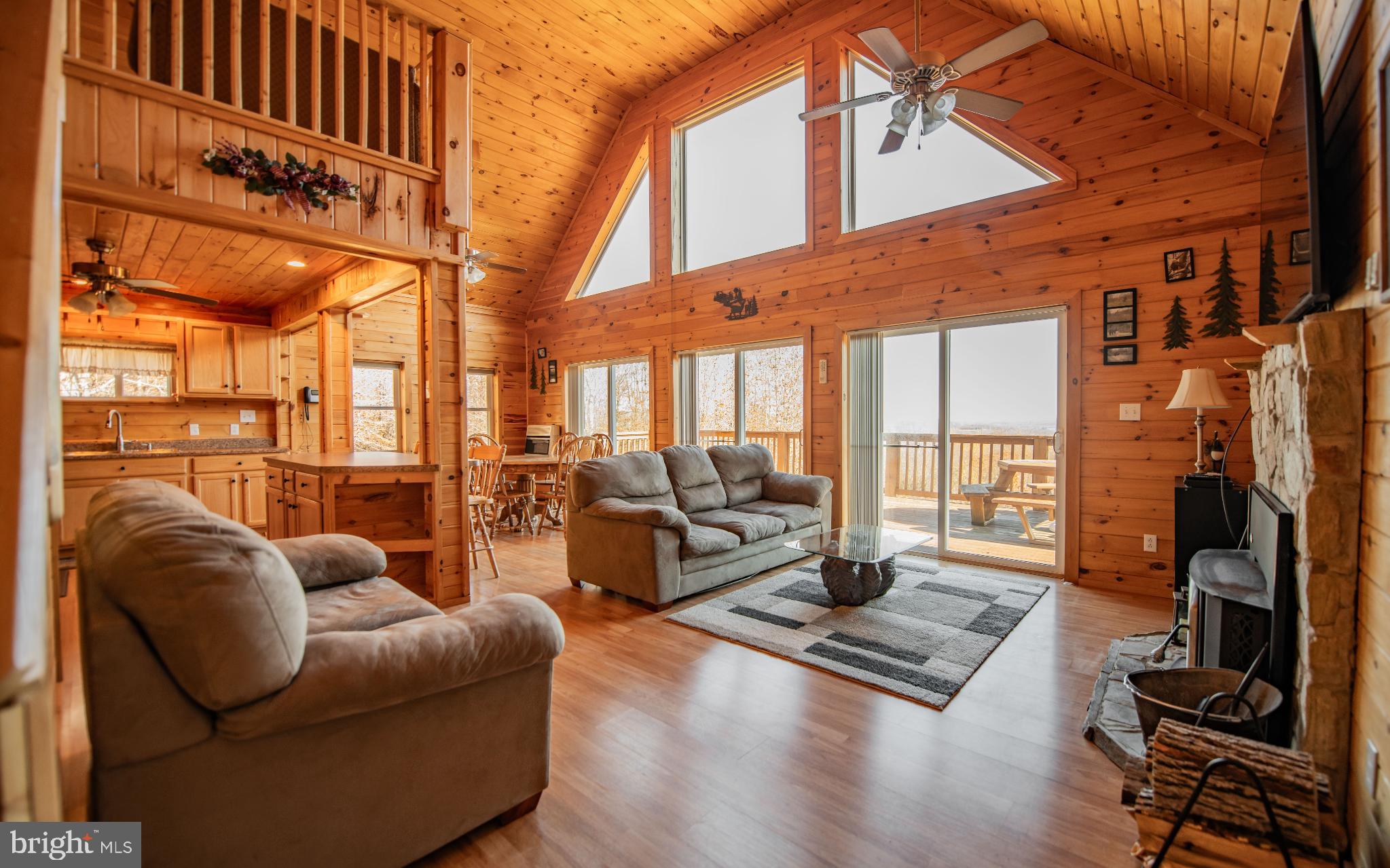 115 Glory Rdg Road Shunk, PA 17768 - Photo 4 of 35 Cozy cabin retreat with stunning views.