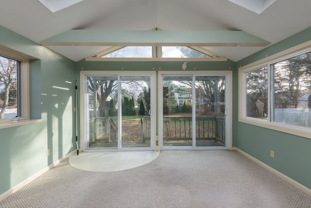 26 Carver Road Plymouth, MA 02360 - Photo 17 of 25 a view of an empty room with a balcony