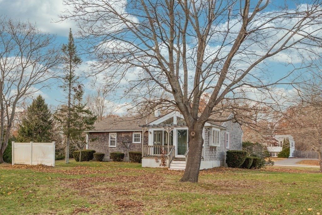 26 Carver Road Plymouth, MA 02360 - Photo 23 of 25 a view of a house with a yard covered in snow