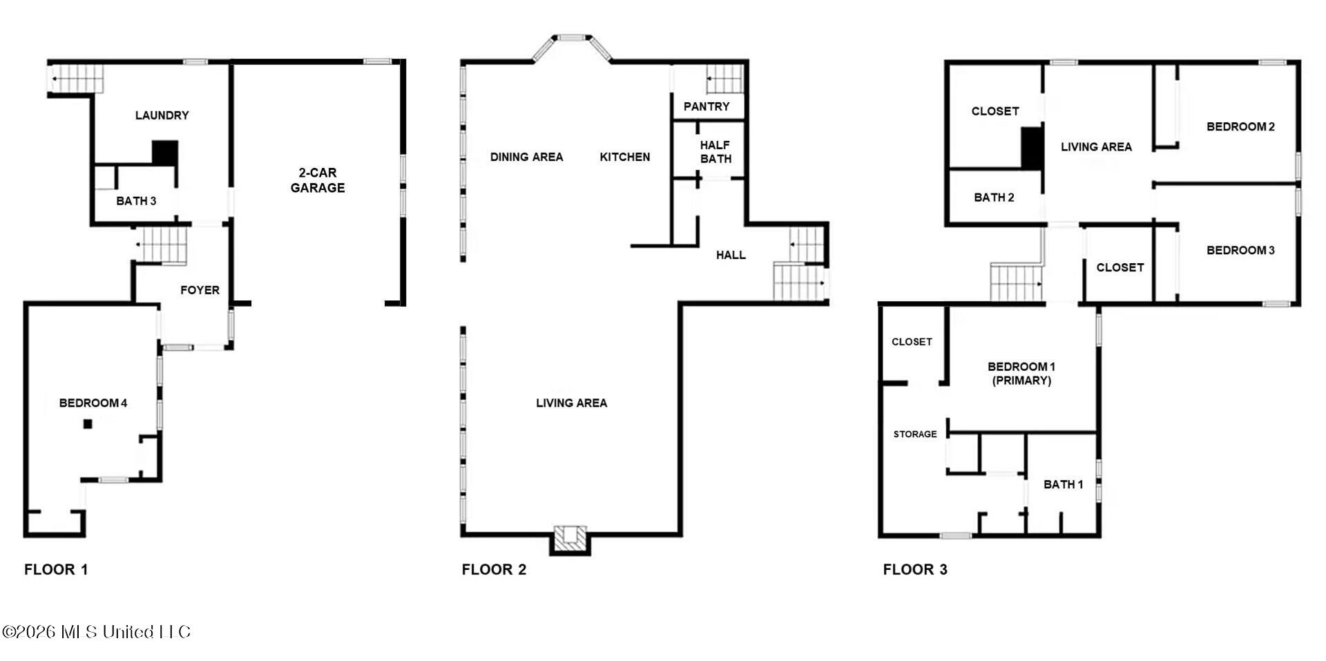 687 Oahu Street Diamondhead, MS 39525 - Photo 28 of 28 Floorplan_
