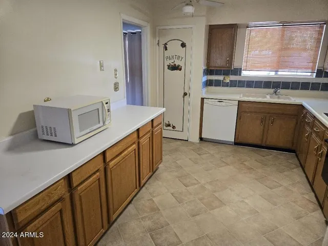 a view of outdoor space with garden