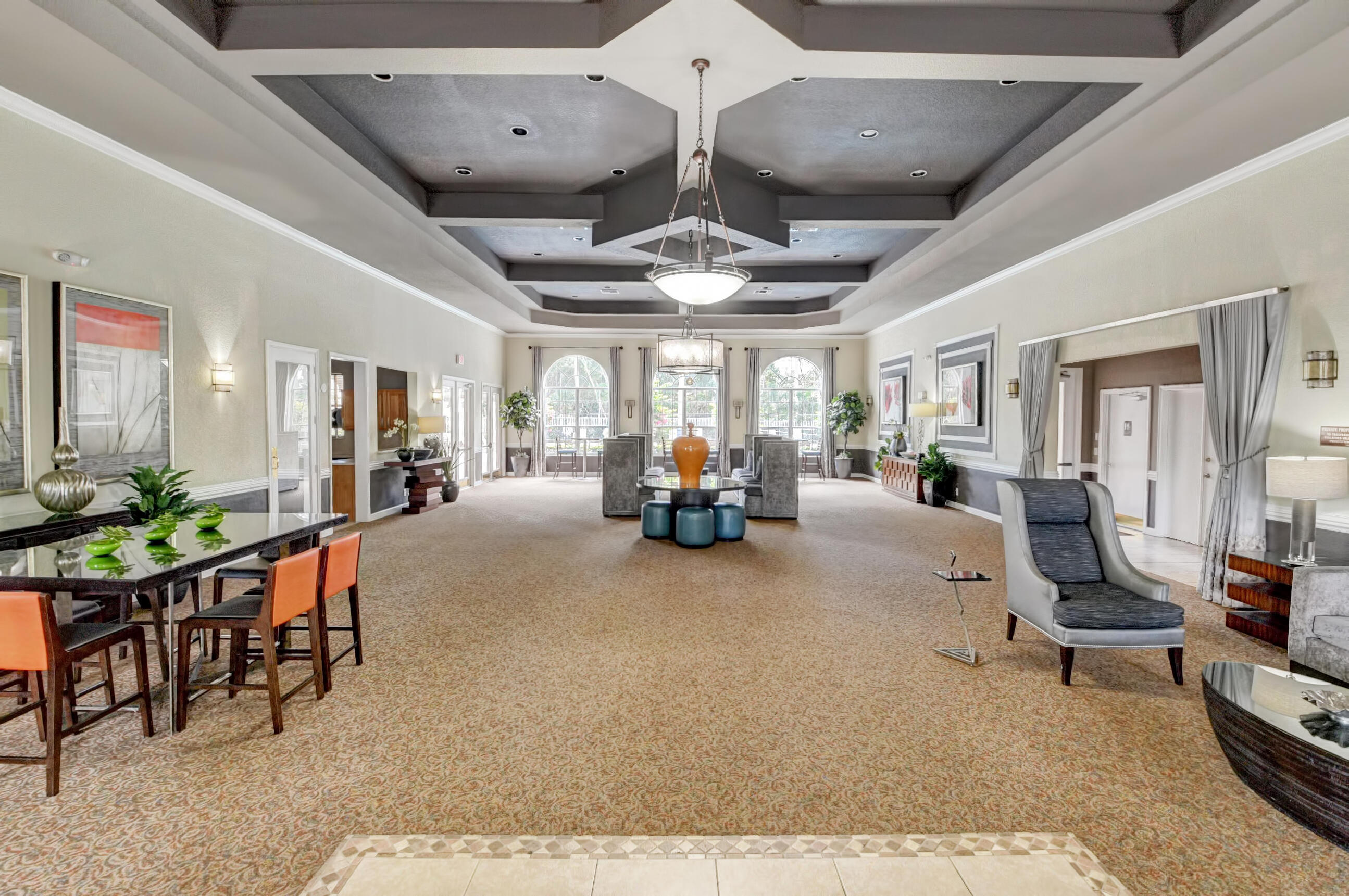 21048 Vía Eden Boca Raton, FL 33433 - Photo 47 of 53 a living room with furniture and white walls