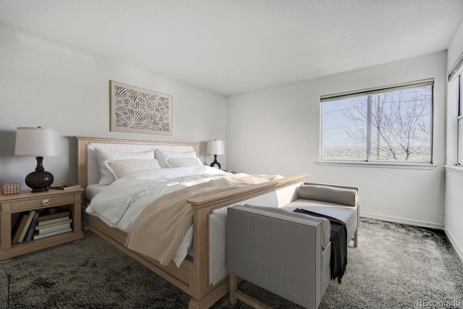 5174 Buckingham Road Boulder, CO 80301 - Photo 18 of 33 a bedroom with a bed and a window