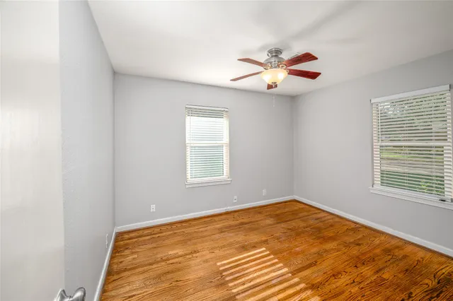 a view of an empty room with window