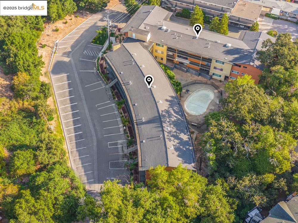 195 Los Robles Road Novato, CA 94949 - Photo 11 of 26 an aerial view of a house with garden space and outdoor space