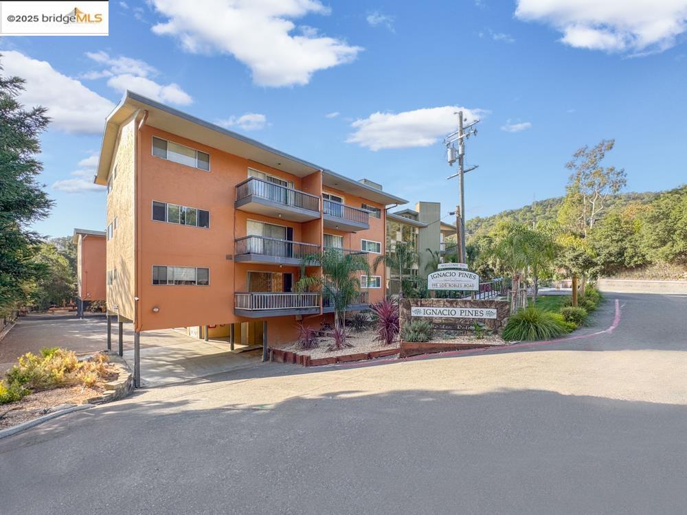 195 Los Robles Road Novato, CA 94949 - Photo 23 of 26 a front view of a building with street view