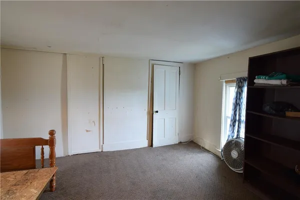 a view of empty room