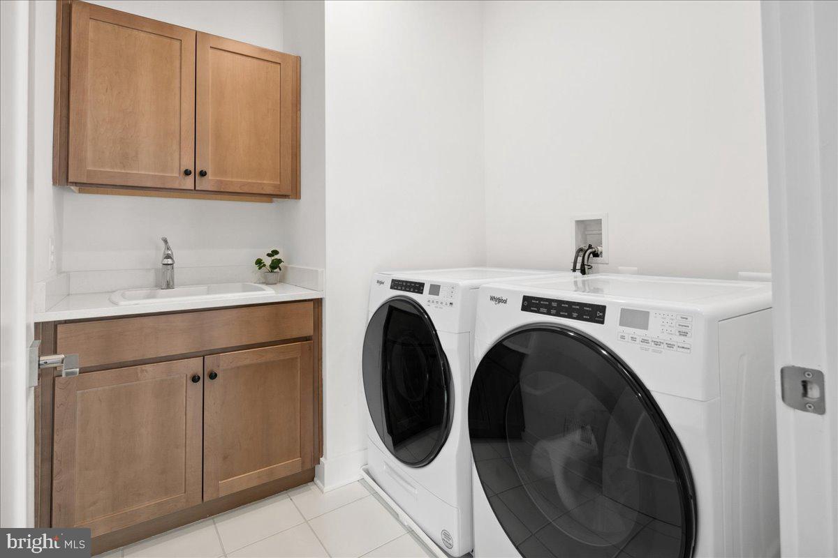 8129 River Road Bethesda, MD 20817 - Photo 46 of 84 a utility room with dryer and washer