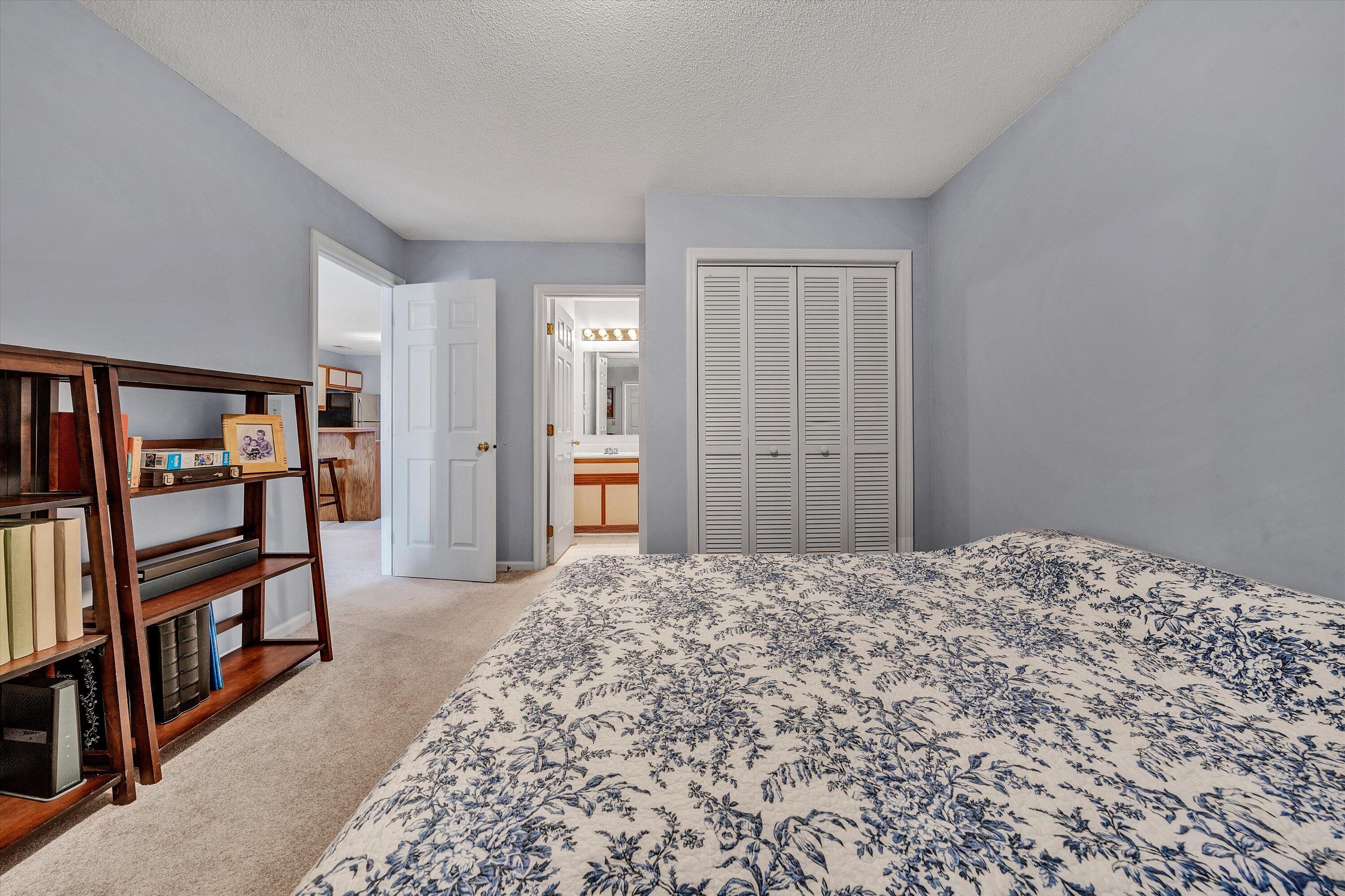 600 Monte Vista Road, Unit 802 Union Hall, VA 24176 - Photo 17 of 32 a bedroom with a bed and closet