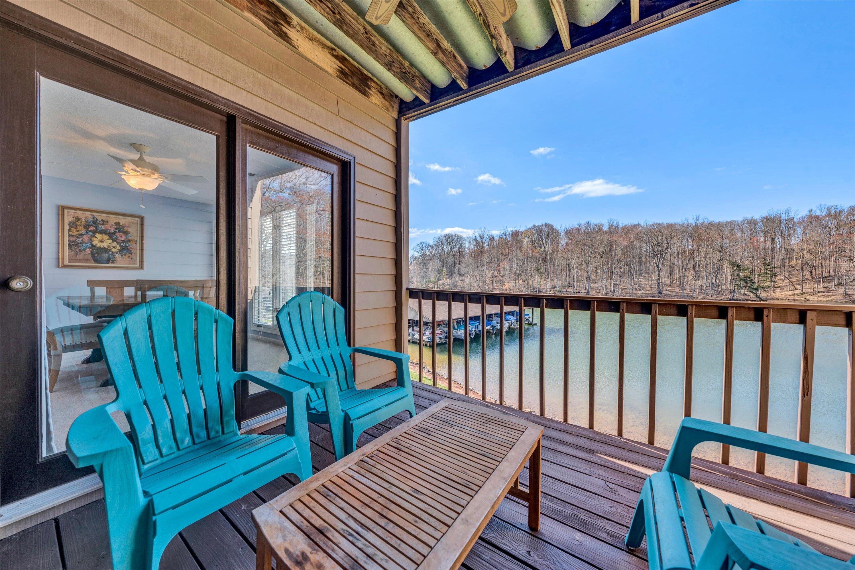 600 Monte Vista Road, Unit 802 Union Hall, VA 24176 - Photo 20 of 32 a view of a chairs in balcony