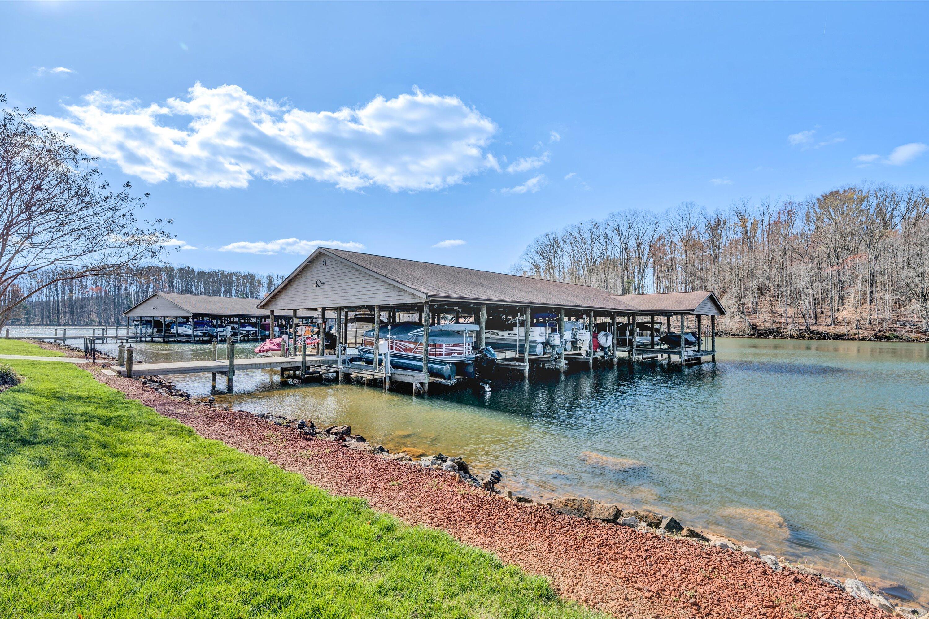 600 Monte Vista Road, Unit 802 Union Hall, VA 24176 - Photo 28 of 32 a view of a lake with houses