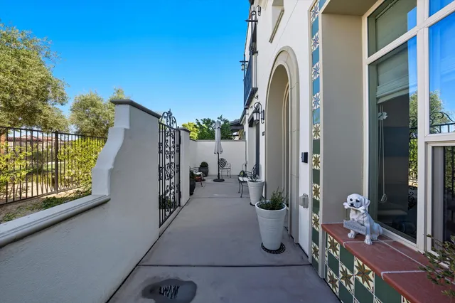 a view of balcony and patio