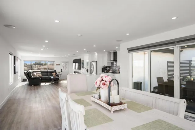 a view of a balcony with chairs