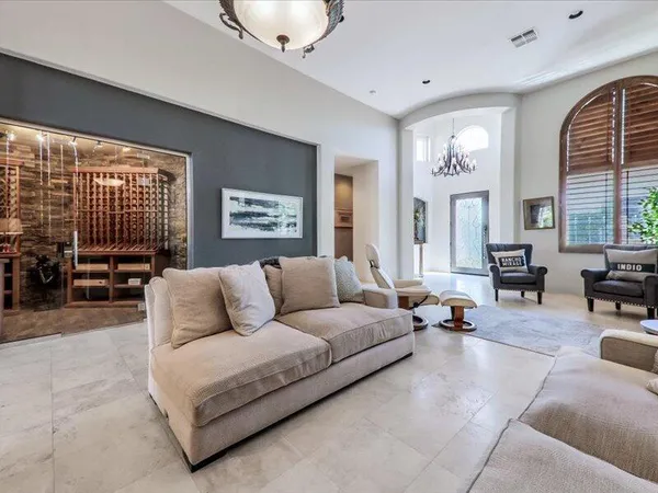 a view of livingroom with furniture