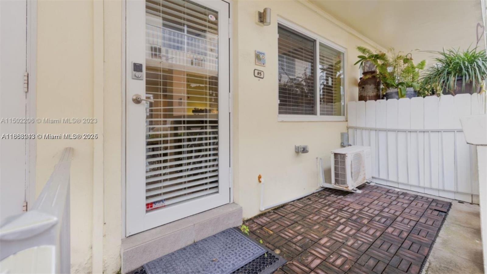 626 Meridian Avenue, Unit 5 Miami Beach, FL 33139 - Photo 17 of 19 a view of a door and a window