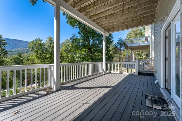 a view of deck with wooden floor and outdoor space