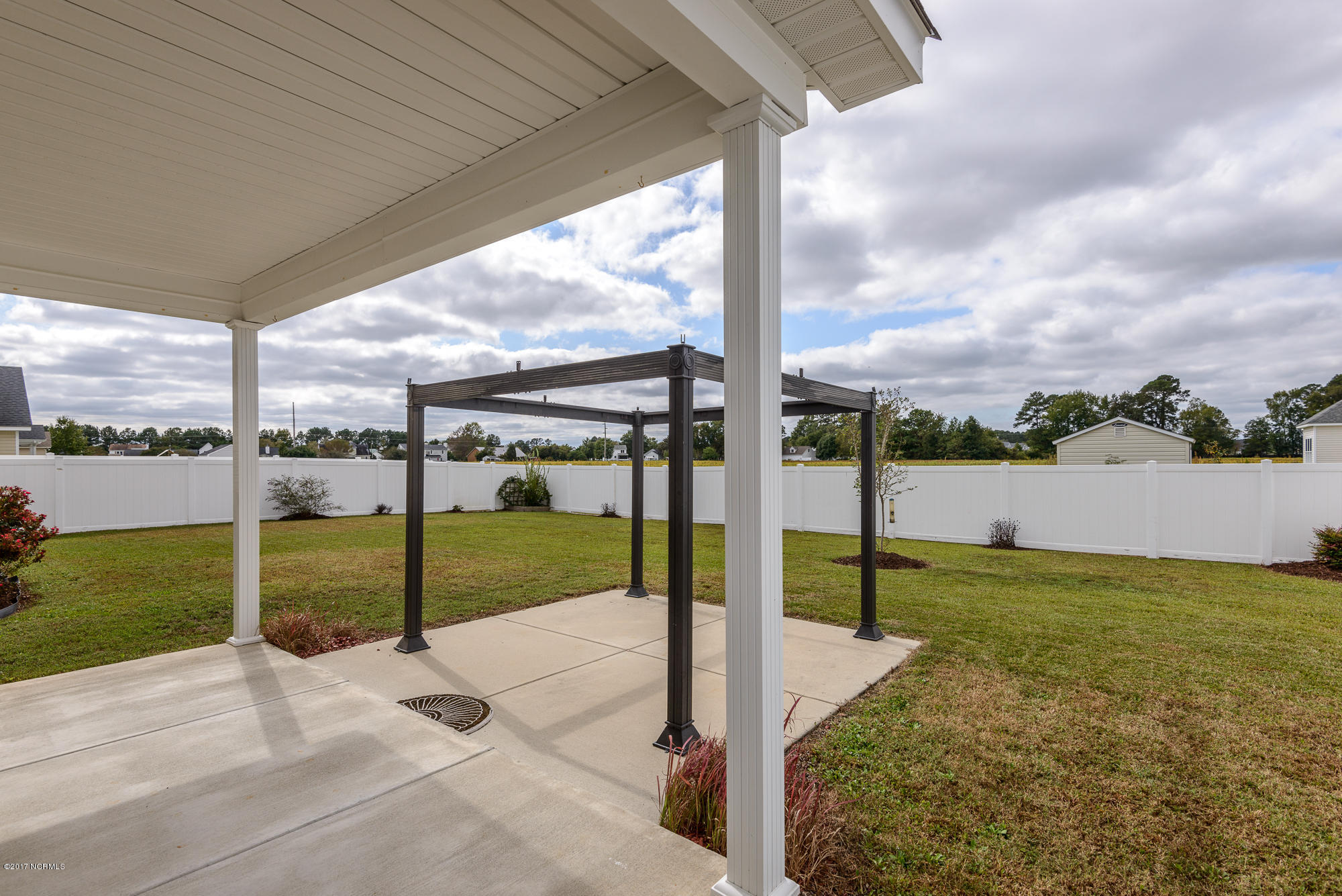 4304 Dublin Road Winterville, NC 28590 - Photo 52 of 59 Covered Patio and Pergola