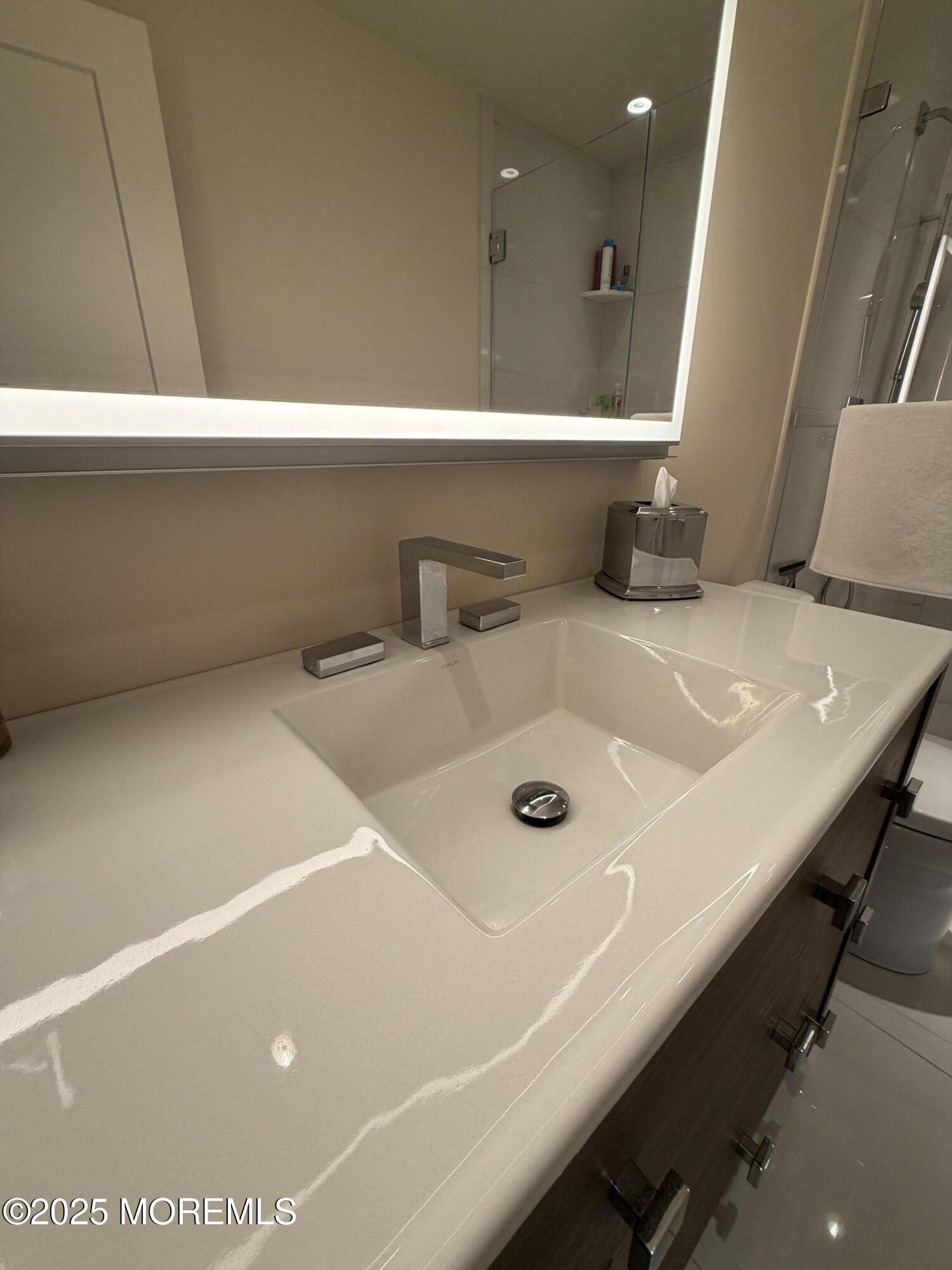 23 Locust Way Spring Lake Heights, NJ 07762 - Photo 41 of 57 a close view of sink and tap