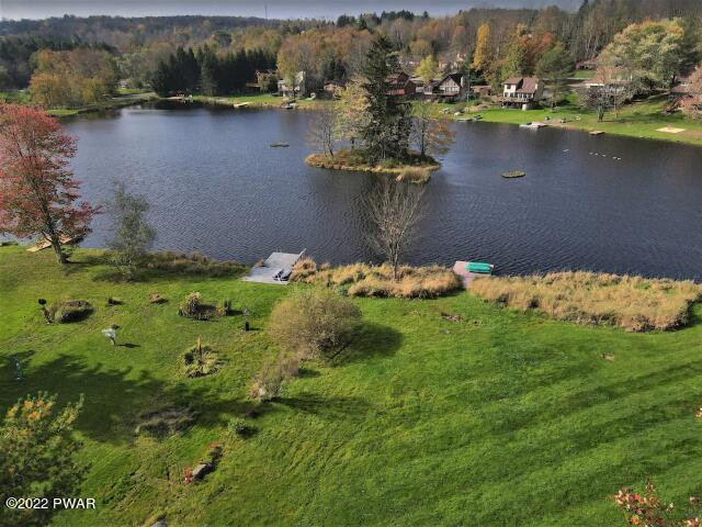 163 Brookfield Road Lake Ariel, PA 18436 - Photo 27 of 28 a view of a lake with a mountain
