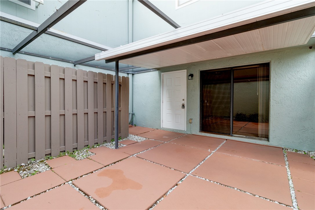 1136 Breezy Way, Unit 3B Sebastian, FL 32958 - Photo 21 of 34 a view of a porch