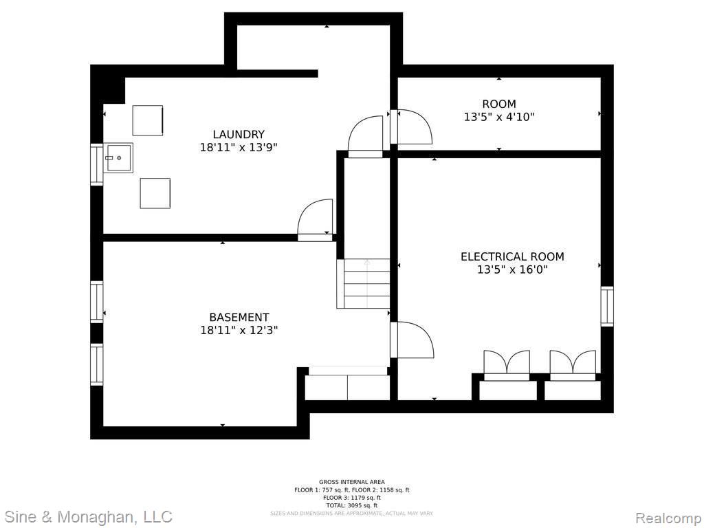 267 McMillan Road Grosse Pointe, MI 48236 - Photo 46 of 46 single-floor-dim_0.jpg-SMALL