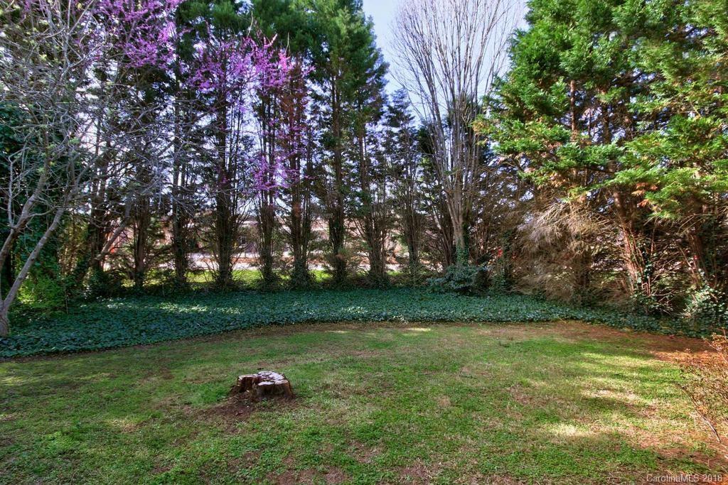 150 Rockwell Road Rockwell, NC 28138 - Photo 4 of 34 a backyard of a house with lots of green space and trees
