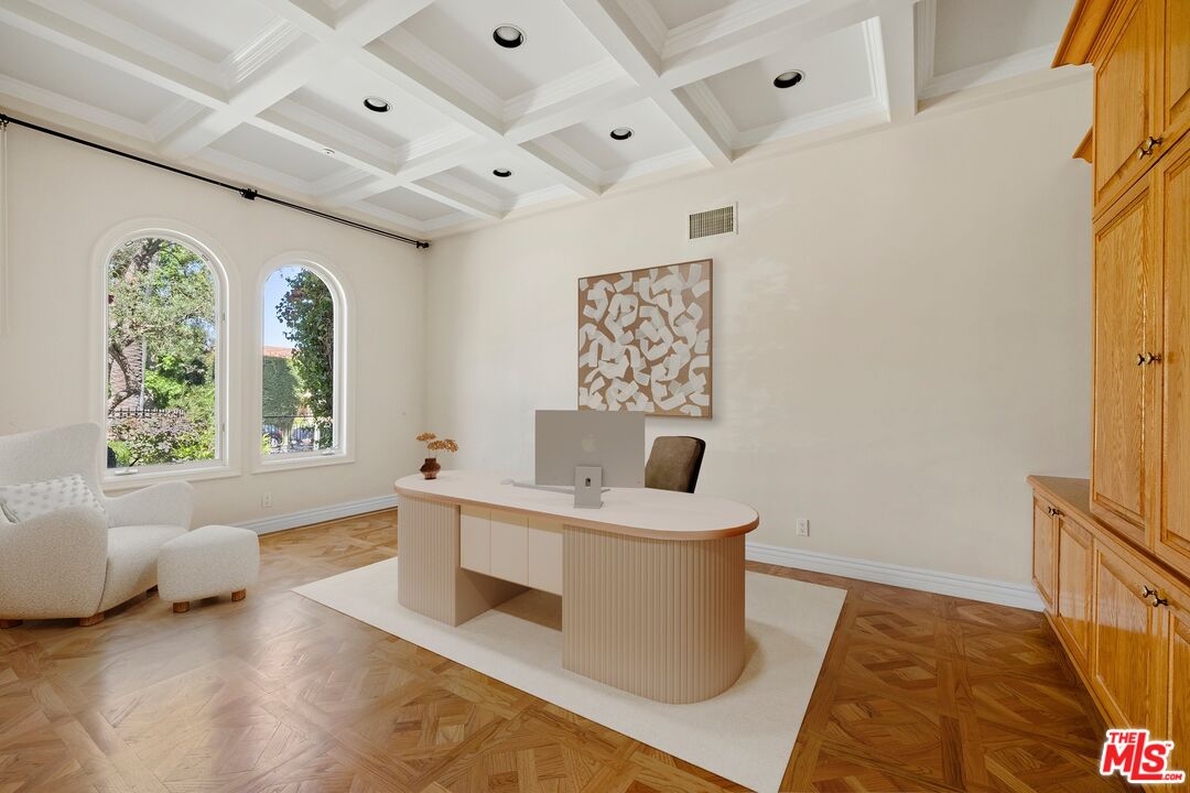 625 Foothill Road Beverly Hills, CA 90210 - Photo 5 of 22 a living room with furniture and a window