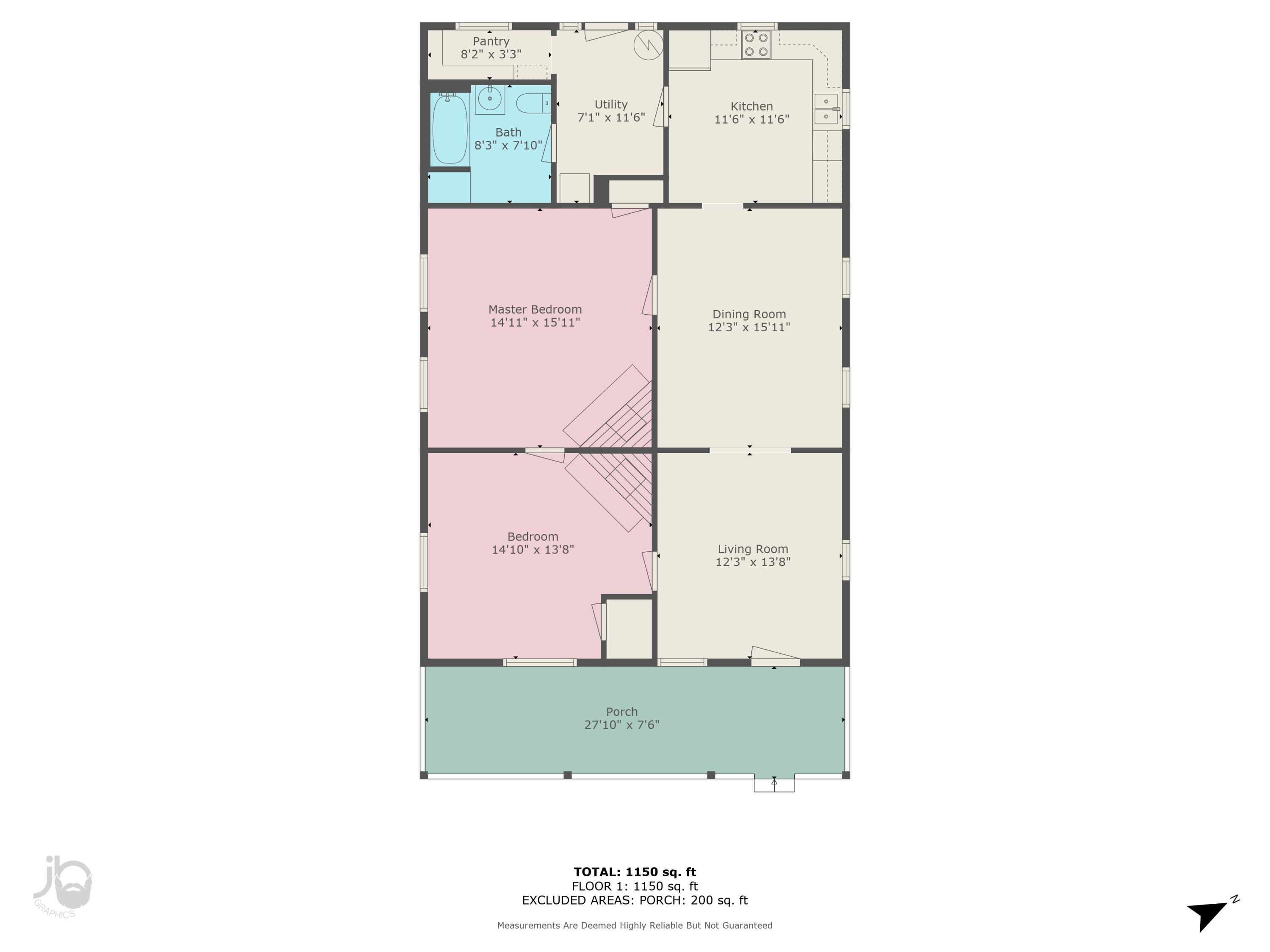 885 4th Street Florala, AL 36442 - Photo 35 of 35 1-Floorplan_1