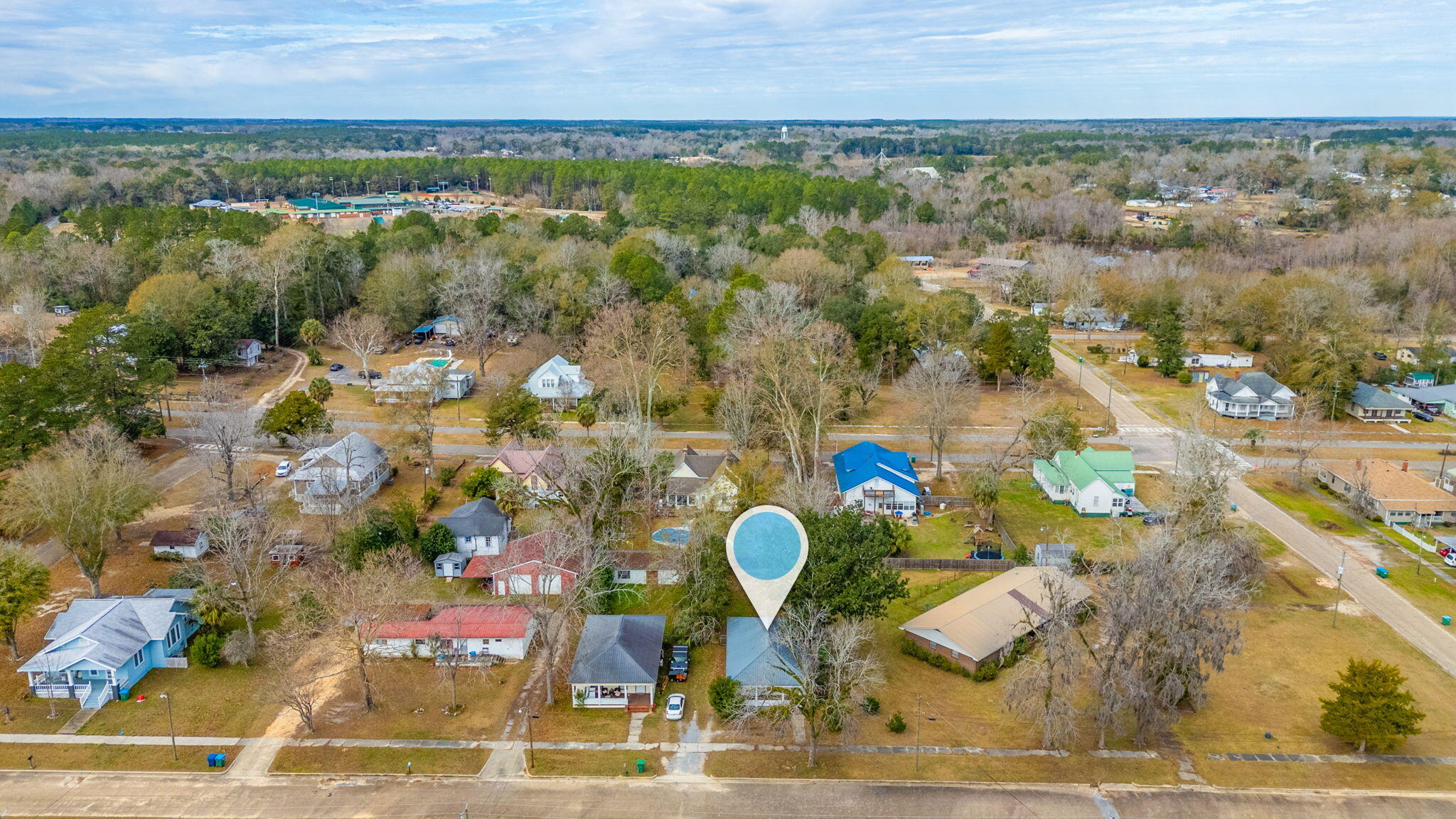 885 4th Street Florala, AL 36442 - Photo 27 of 35 31-web-or-mls-885 4th St Aerial-1