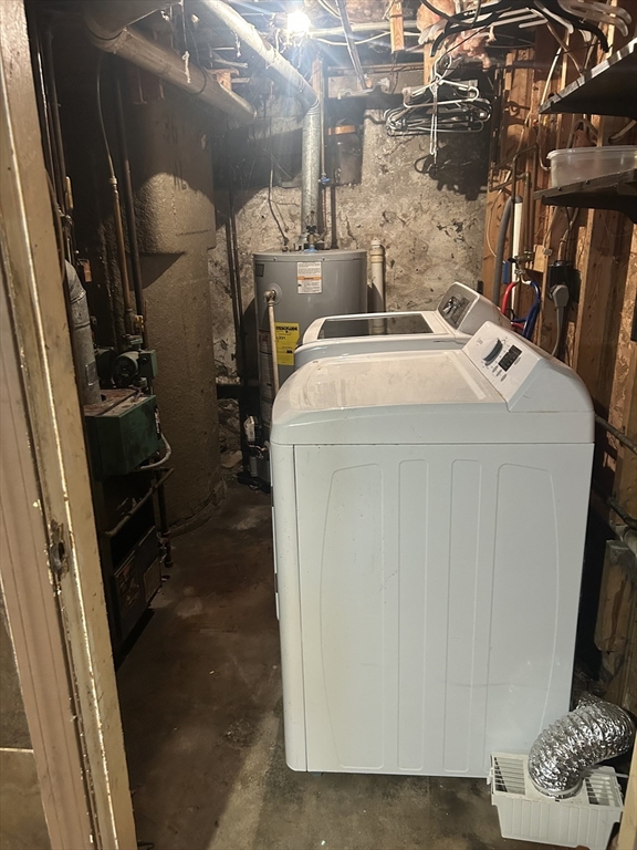 69 Mott Street Fall River, MA 02721 - Photo 29 of 31 a utility room with dryer and washer
