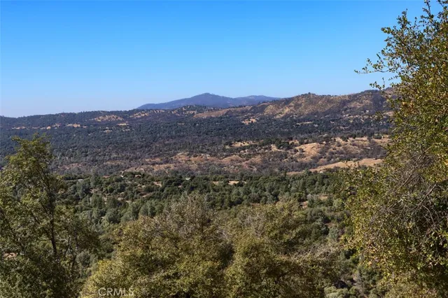 a view of a and mountain
