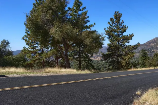 an aerial view of residential house and green space