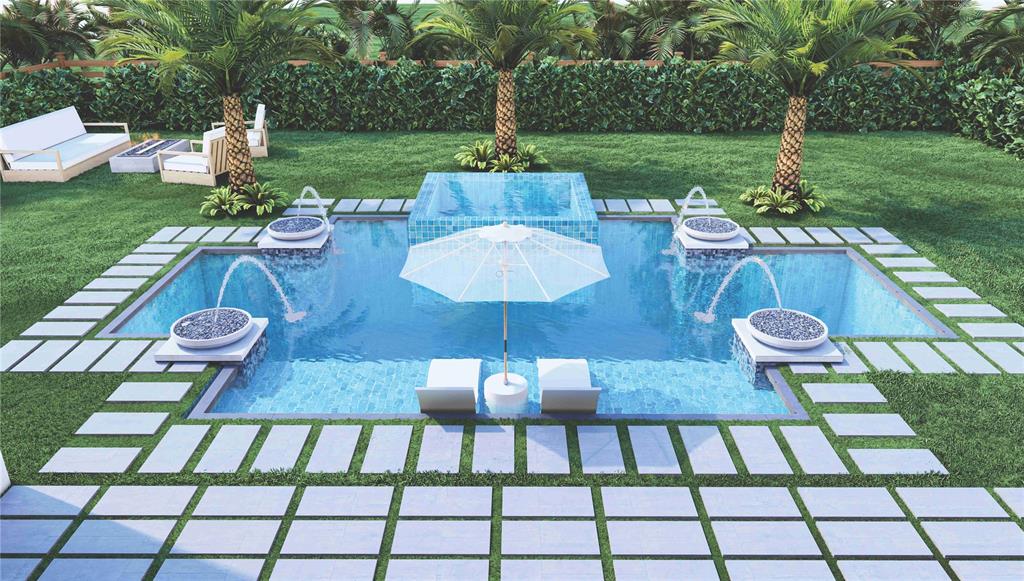 1717 Northeast 17th Terrace Fort Lauderdale, FL 33305 - Photo 2 of 40 a view of a chairs and table in the yard