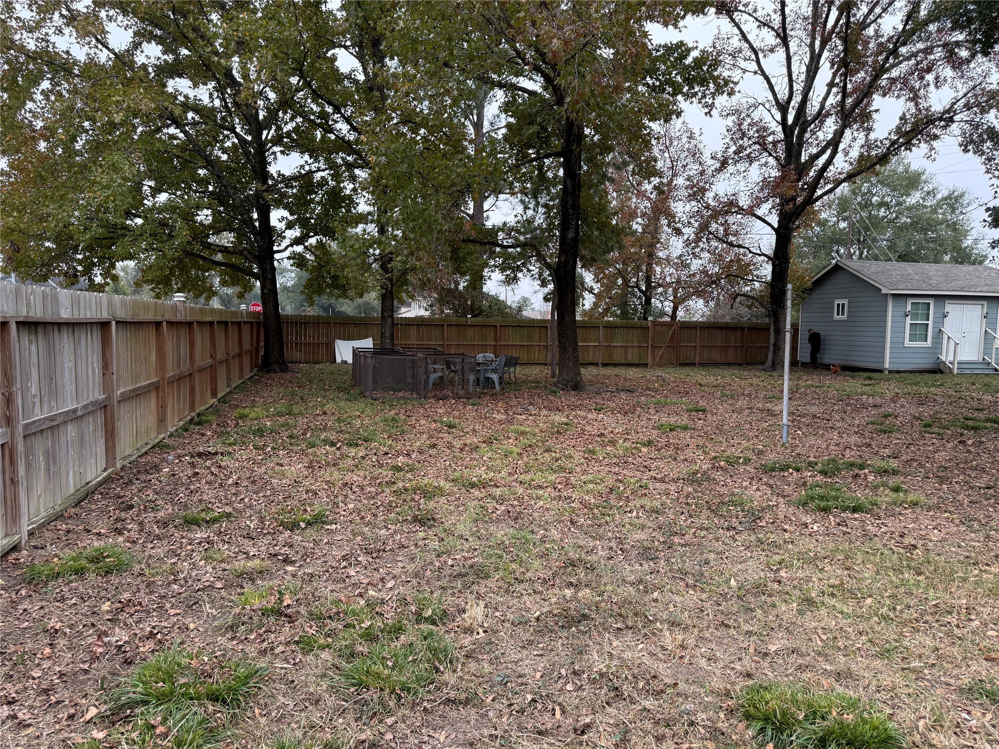 3003 Vega Houston, TX 77088 - Photo 7 of 13 a backyard of a house with lots of green space