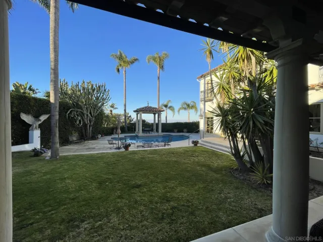 a view of a volley ball court