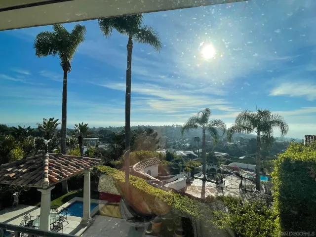 a view of a house with a patio