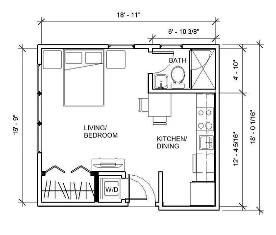 $849 | 1309 North Pennsylvania Street, Unit 220, Indianapolis, IN 46202