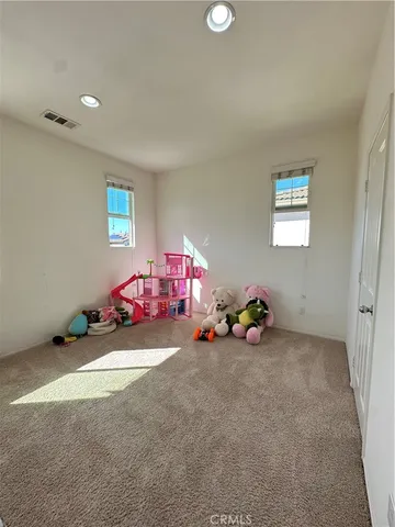a view of a garage with toys
