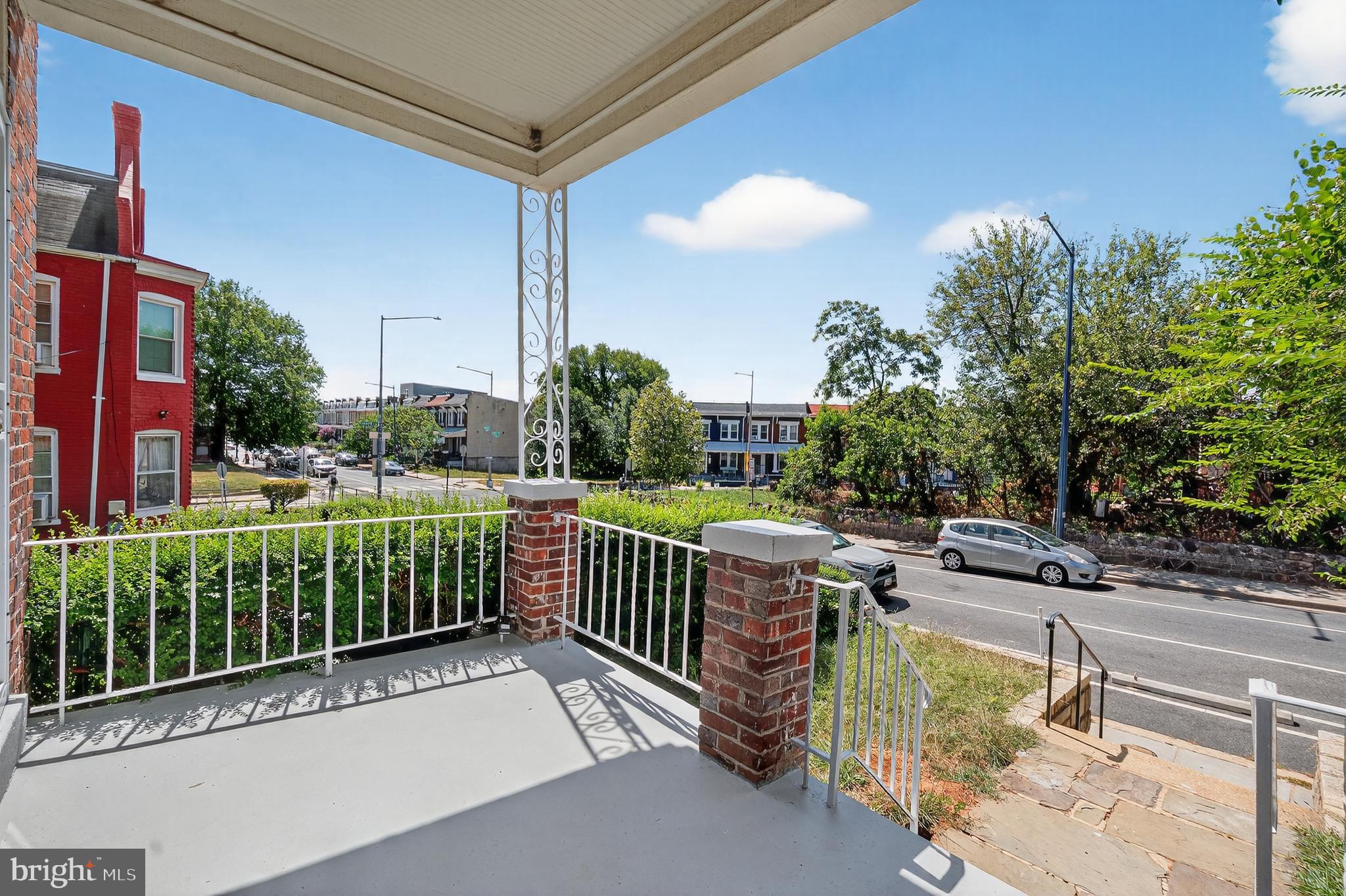 3523 Warder Street Northwest Washington, DC 20010 - Photo 2 of 30 a view of a porch with a backyard